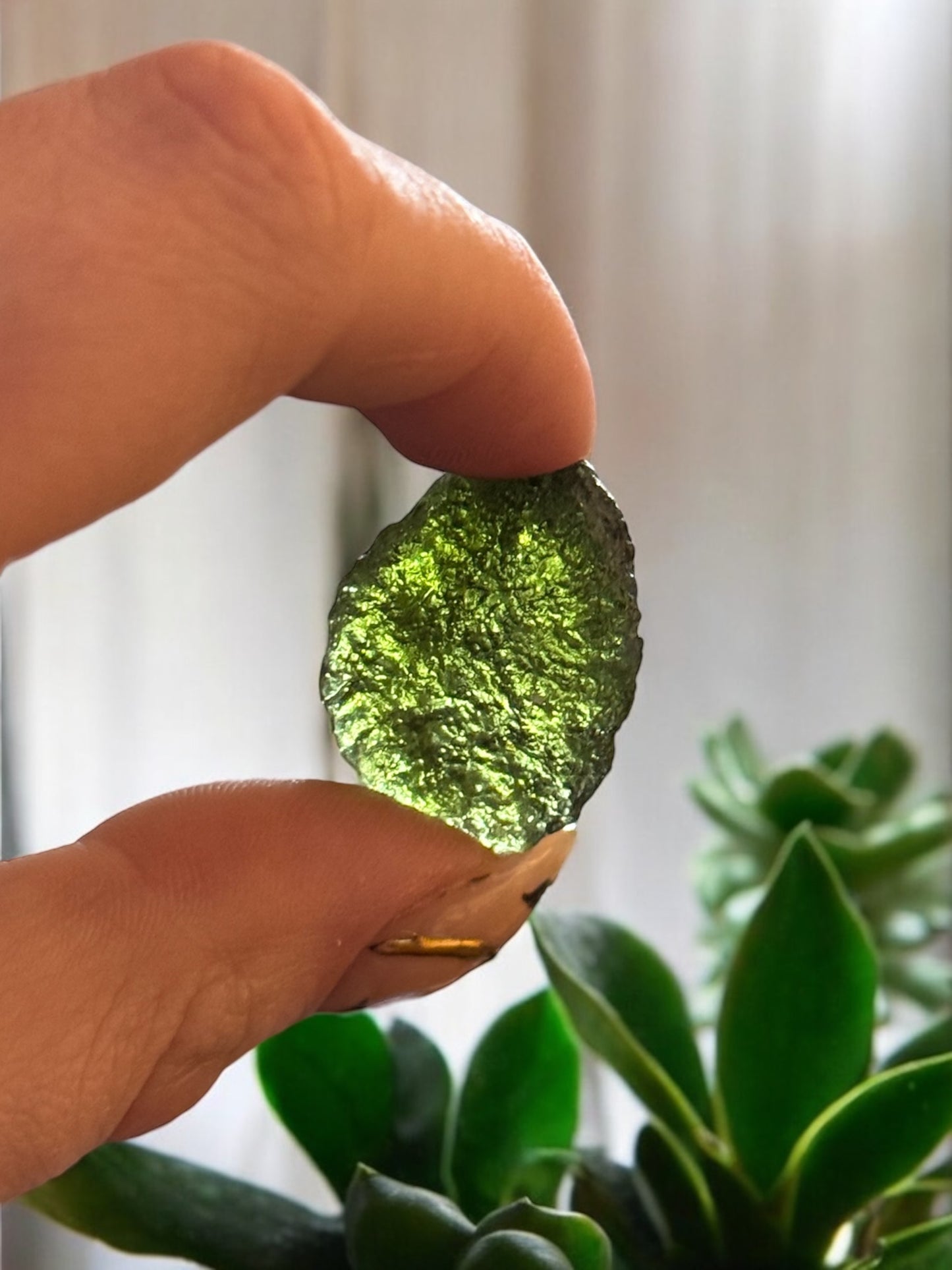 Genuine Moldavite – 8 Grams #B