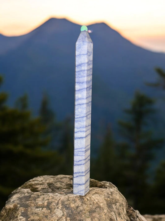 Blue Adventurine 12” Tower