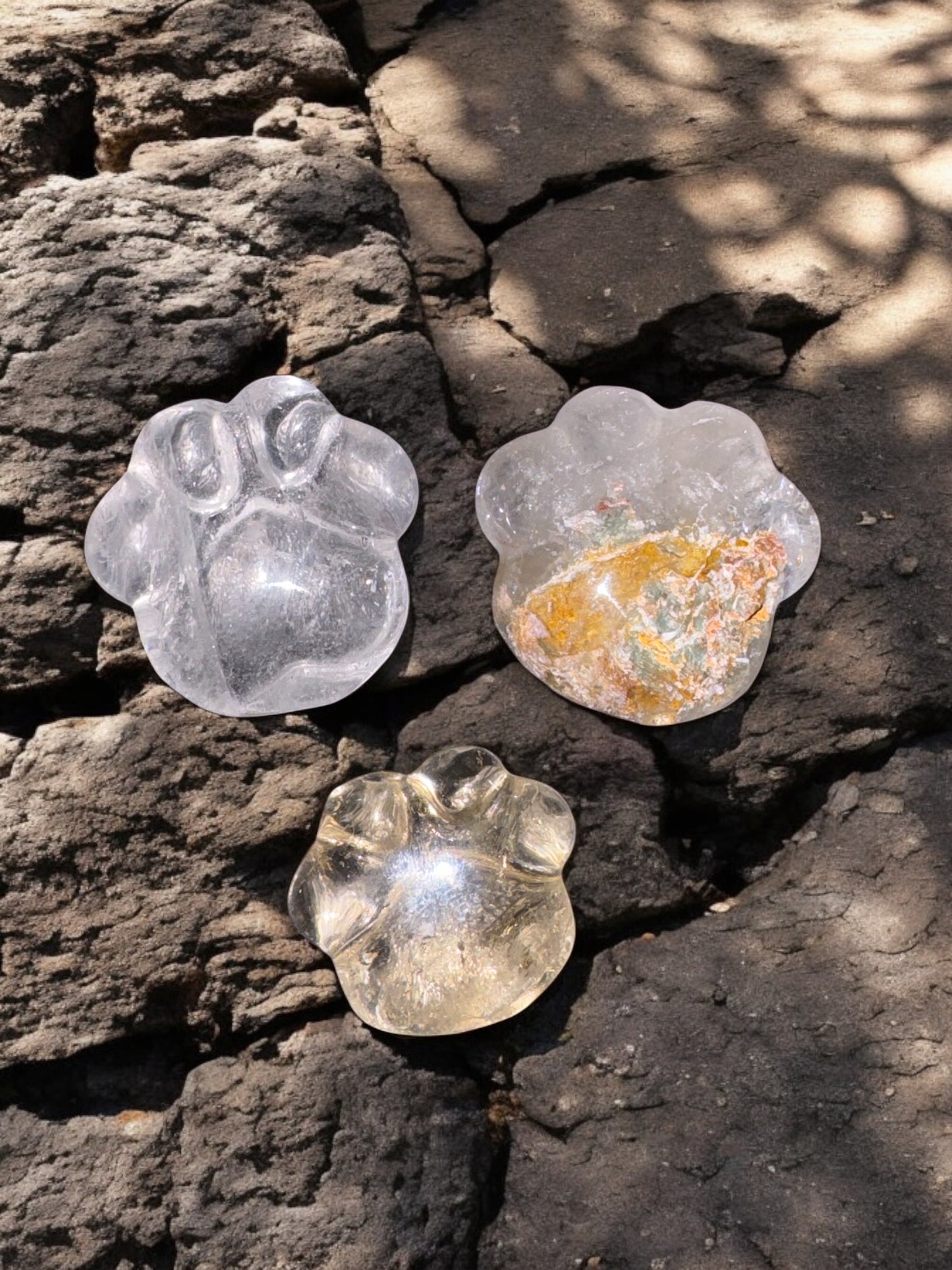 Quartz Paw Prints