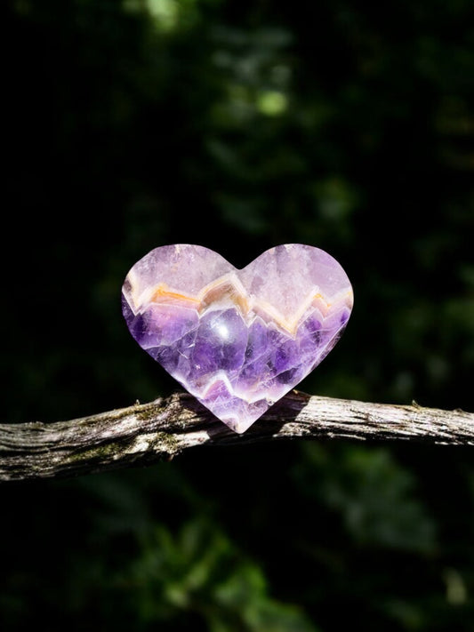 Dream Amethyst Heart