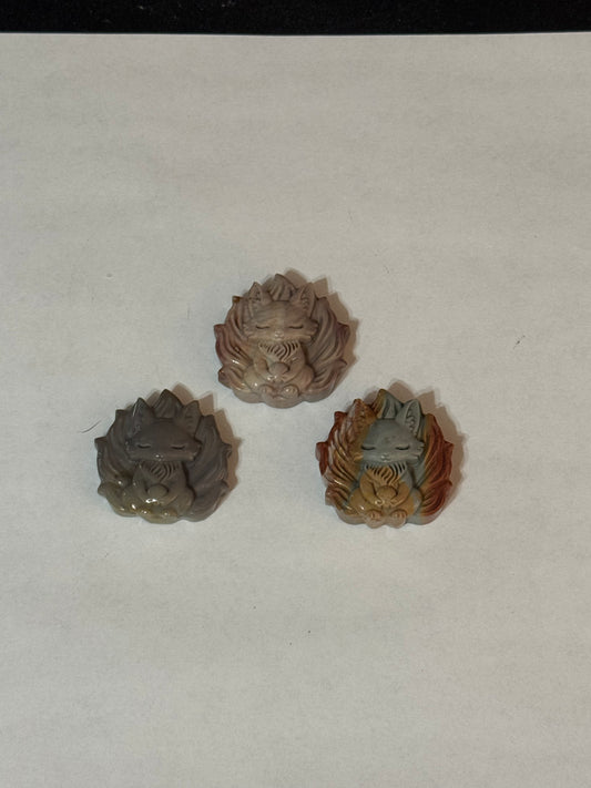 Chalcedony Ninetail Fox