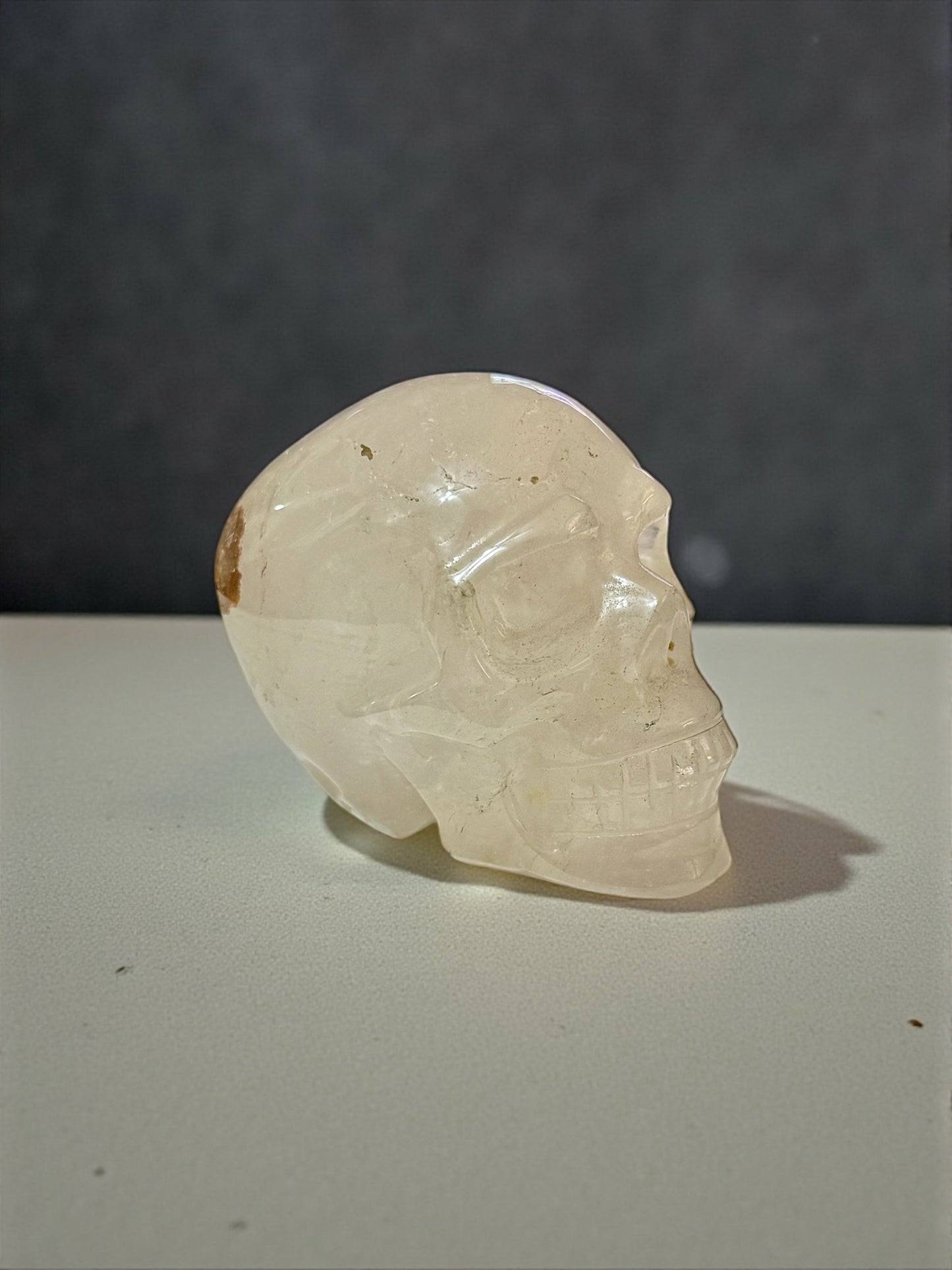 Clear Quartz Skull