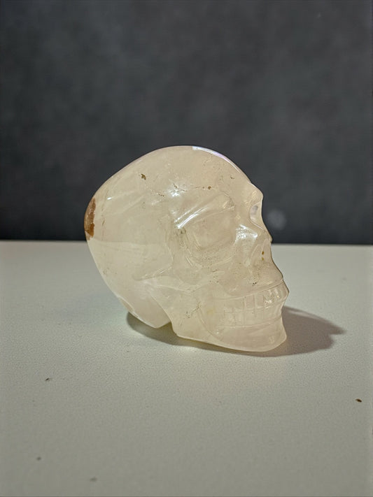 Clear Quartz Skull