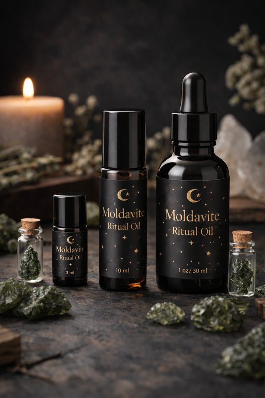 Moldavite Ascension Ritual Oil