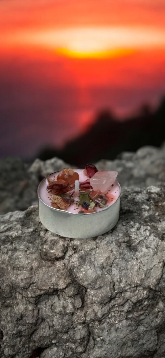 Love Spell Ritual Tea Light (1) Candle