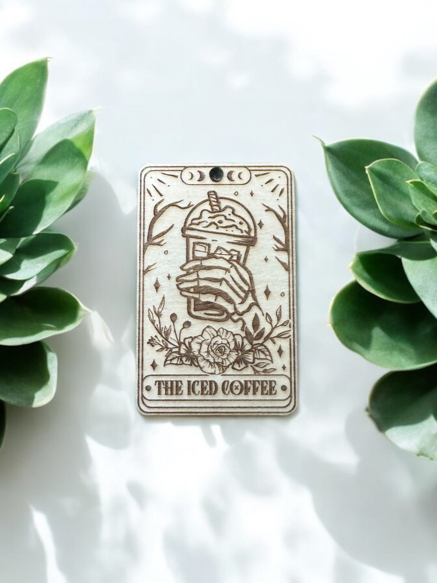 The Iced Coffee Funny Tarot Wall Decor