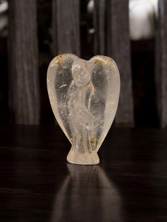 Small Clear Quartz Angel