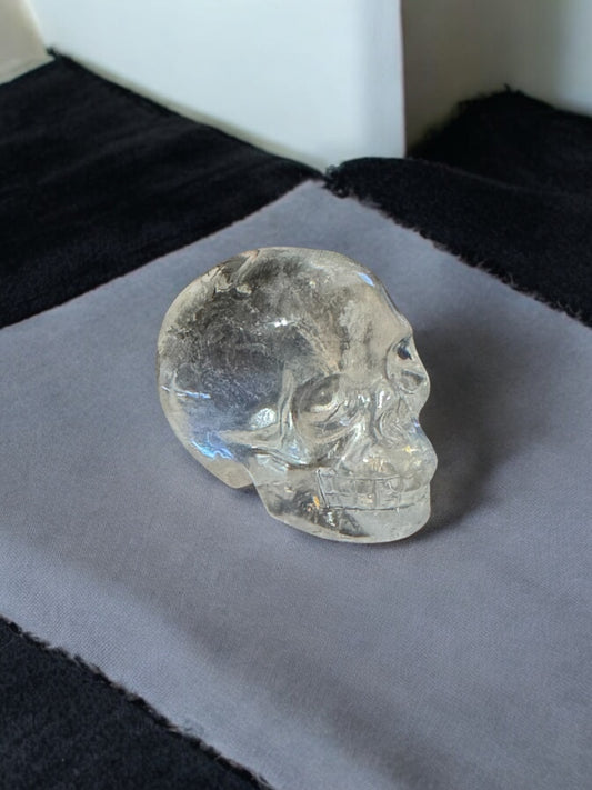 Small Clear Quartz Skull