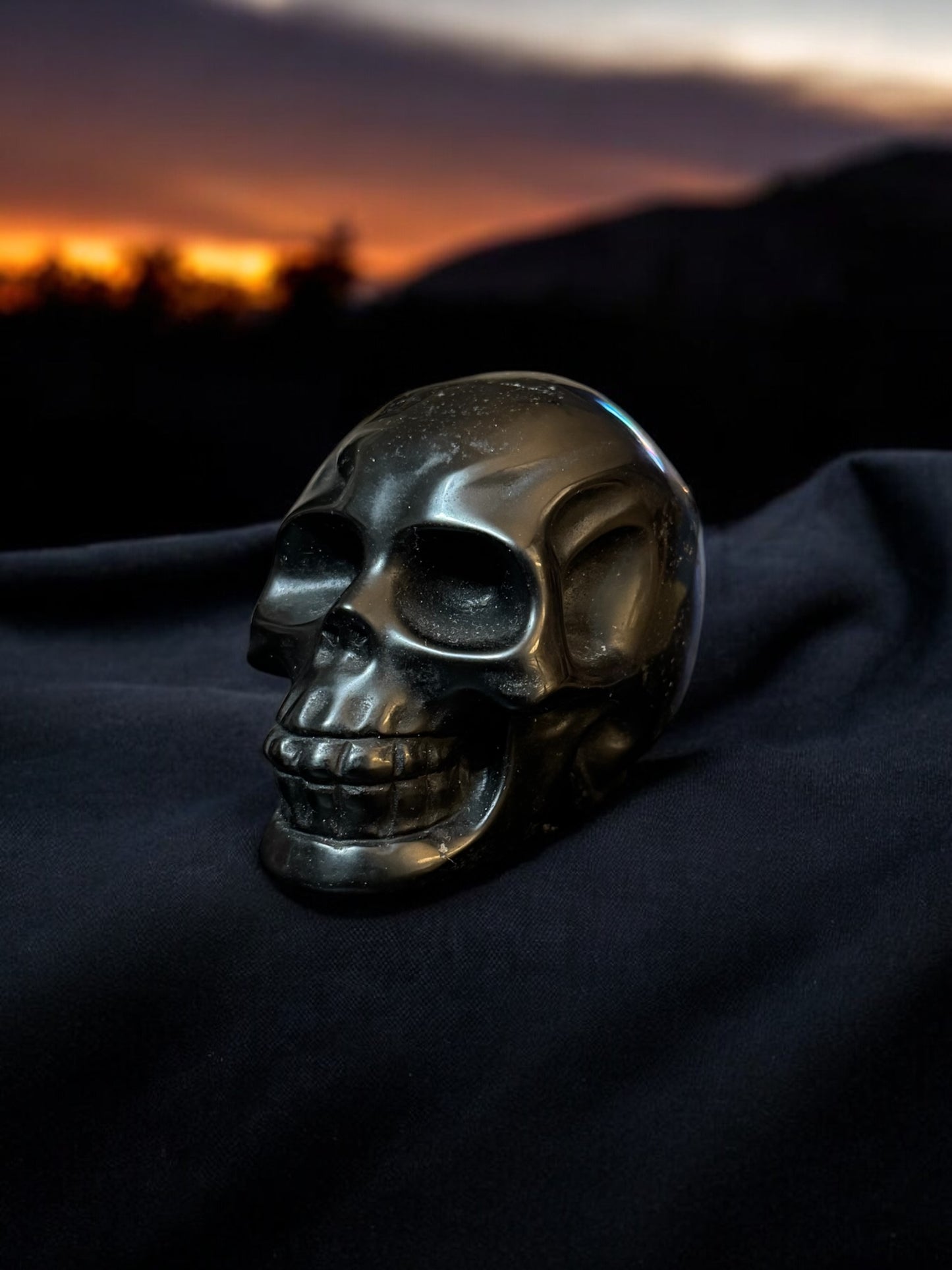 Obsidian Skull